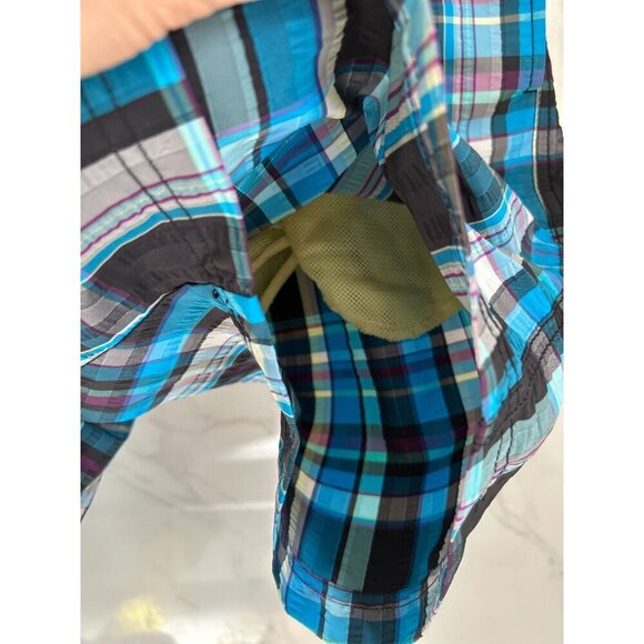 Tommy Bahama Men’s Coasta Whos Your Plaidy Swim Trunks, Size Large - Picture 8 of 10